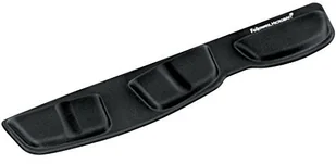 Fellowes Podkładka żelowa przed klawiaturę Health-V Fabric, czarna - przed klawiaturę - Podnóżki, podpórki, podkładki - miniaturka - grafika 2