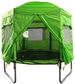 Trampoliny - Aga Namiot Aga Trampolina 305 cm 10 ft) Jasnozielony - miniaturka - grafika 1