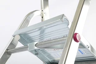 Krause 996 99674643 Aluminiowa drabina domowa Corda 5 stopnie wysokość robocza 3,00m) 74643-uniw - Drabiny - miniaturka - grafika 9