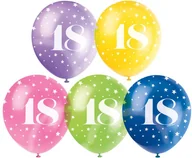 Balony i akcesoria - Unique Balony lateksowe pastelowe 18 - 30 cm - 5 szt. U56093 - miniaturka - grafika 1