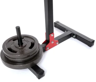 Marbo Sport Stojaki pod sztangę z asekuracją i miejscem na obciążenie (2 sztuki) MH-S202 - 5901720121639 - Stojaki na hantle i obciążenia - miniaturka - grafika 6