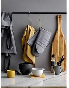 SÖDAHL Sodahl SOFT Łapka Kuchenna 2 Szt. Czarna 727301 - Fartuchy i rękawice kuchenne - miniaturka - grafika 3