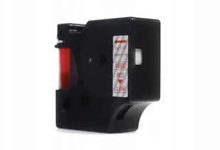 Dymo JetWorld Taśma D1 Czerwony na Przezroczystym 19mm x 7m 45802) S0720820) stron JWT-D45802N - Taśmy do drukarek barwiące - miniaturka - grafika 3