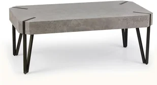 Halmar Ława EMILY Beton + czarny V-CH-EMILY-LAW-BETON - Ławy i stoliki kawowe - miniaturka - grafika 2