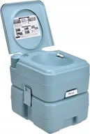 Toalety turystyczne i przenośne - Costway Toaleta turystyczna przenośna ze spłuczką 20l BA7620GN - miniaturka - grafika 1