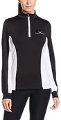 Bielizna sportowa damska - Black Crevice damski Zipper Ski Rolli, bcr1120, wielokolorowa, jeden rozmiar BCR112033-BW-40_Schwarz/Weiß_40 - miniaturka - grafika 1