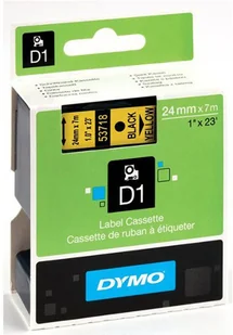 Dymo Etykieta D1 24mmx7m CZARNY/ŻÓŁTY S0720980 [S0720980] - Etykiety do drukarek - miniaturka - grafika 2