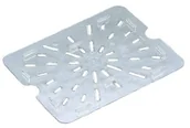 Wyposażenie lokali gastronomicznych - Cambro DM749 poliwęglan 1/4 patelnia gastronomiczna półka odpływowa 40CWD135 - miniaturka - grafika 1