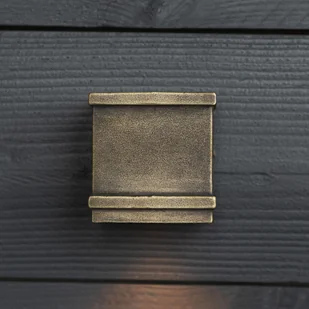 K. S. VERLICHTING Kinkiet zewnętrzny Borgo w kolorze brązu - Lampy ogrodowe - miniaturka - grafika 2