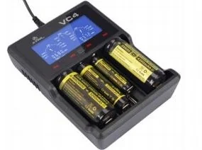 Xtar Ładowarka do akumulatorów cylindrycznych Li-ion i NiMH VC4 - Ładowarki i akumulatory - miniaturka - grafika 3