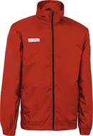 Kurtki i kamizelki sportowe męskie - Derbystar Derbystar Męska kurtka przeciwdeszczowa Basic Pro czerwony czerwony XXL 6053070300 - miniaturka - grafika 1