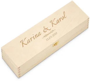 Murrano Ekskluzywna Skrzynka Na Wino Z Grawerem SKRW-MJ-009 - Pudełka i szkatułki - miniaturka - grafika 13