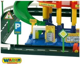 Wader Quality Toys Wader QT Parking 5 poziomowy z Drogą i Samochodami - Tory, garaże, parkingi - miniaturka - grafika 9