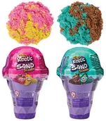 Zabawki kreatywne - Spin Master Kinetic Sand Pojemnik na lody mix 113g - - miniaturka - grafika 1