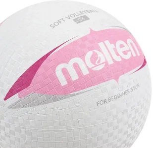 Molten Piłka do siatkówki S2V1550-WP gumowa - Piłki dla dzieci - miniaturka - grafika 7