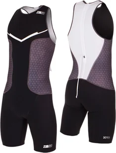 ZEROD strój triathlonowy RACER TRISUIT czarny - Bielizna sportowa męska - miniaturka - grafika 7