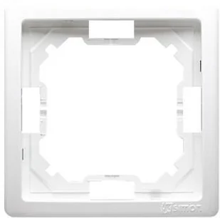 Kontakt Simon Ramka pojedyncza SIMON BASIC biały - Wyłączniki światła i elektryczne - miniaturka - grafika 3