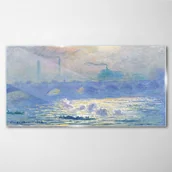 Obrazy i zdjęcia - PL Coloray Obraz na Szkle Waterloo Bridge Monet 120x60cm - miniaturka - grafika 1