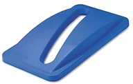 Pozostałe akcesoria kuchenne - Rubbermaid Commercial Products fg27038 8blue Slim Jim Pokrywa na papier z recyklingu odpadów system, niebieski 2703-88 - miniaturka - grafika 1