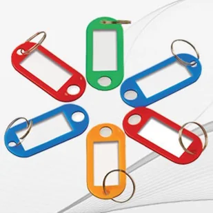 Tetis Zawieszki do kluczy GB200-M 6 sztuk - Zeszyty szkolne - miniaturka - grafika 2