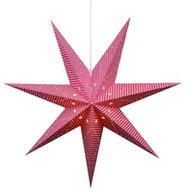 Ozdoby bożonarodzeniowe - Markslojd 702785 - Świąteczna dekoracja GULLI 1xE14/25W/230V gwiazda 75 cm czerwona - miniaturka - grafika 1