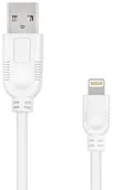 Kable USB - eXc mobile Pozostali Kabel lightning Whippy 0,9m biały odbierz w Warszawie Faktura VAT 23% Polska gwarancja MO-EC-F176 - miniaturka - grafika 1