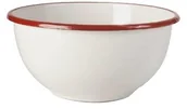 Akcesoria i części AGD - Ibili 908314 miska, nierdzewna, Biały/czerwony, 14 x 14 x 8.5 cm 908314 - miniaturka - grafika 1