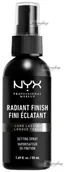 Utrwalacze do makijażu - NYX professional makeup Professional Makeup - RADIANT FINISH - LONG LASTING - SETTING SPRAY - Lekka mgiełka utrwalająca do makijażu z drobinkami pereł - 50 ml - miniaturka - grafika 1