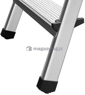 Drabina aluminiowa, dwustronna, 3 stopnie wytrzymałość: 125-150 kg (wytrzymałość 125 kg) - Drabiny Drabina aluminiowa, dwustronna, 3 stopnie wytrzymałość: 125-150 kg (wytrzymałość 125 kg) - Drabiny - miniaturka - grafika 3