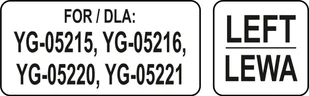 YATO PROWADNICA LEWA ZAPASOWA PÓŁKI 534*650 YATO YG-05404 - Szafy i witryny chłodnicze - miniaturka - grafika 4