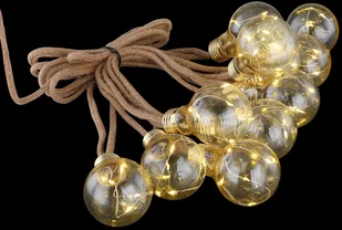 GLOBO Solarny łańcuch świetlny 33694-10 z liną, 10 LED - Lampy ogrodowe - miniaturka - grafika 4