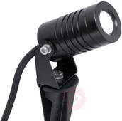 Lampy ogrodowe - Faro Barcelona Faro Balder Reflektor ogrodowy LED Czarny, 1-punktowy 70469 - miniaturka - grafika 1