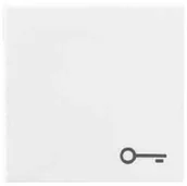 Wyłączniki światła i elektryczne - Jung a590tww przełącznik kołyskowy z symbolem "drzwi" - miniaturka - grafika 1