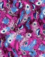 Decoupage - Clairefontaine Papier decopatch do majsterkowania, 395 X 298 MM pawie pióra Print, 3 sztuki C577O - miniaturka - grafika 1