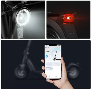 NIU Hulajnoga elektryczna NIU KQI3 PRO CZARNO-ZŁOTA - Hulajnogi elektryczne - miniaturka - grafika 8