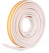 Akcesoria do okien - Uszczelka Gumowa Okien Drzwi 9x5,5 Biała Profil P - miniaturka - grafika 1