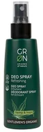 Dezodoranty i antyperspiranty unisex - COSMONDIAL GMBH GRN Gentelmen's Organic Odświeżający dezodorant w sprayu Olej Konopny & Chmiel 75 ml 7082062 - miniaturka - grafika 1