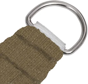 VidaXL Żagiel przeciwsłoneczny, 160 g/m, taupe, 3,5x3,5x4,9m, HDPE 311422 VidaXL - Parasole ogrodowe - miniaturka - grafika 4