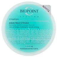 Kosmetyki do stylizacji włosów - BIOPOINT biopoint Jar Wax rzeźbiarza Aqua silnie 100 ml.  żel do włosów BIP00135 - miniaturka - grafika 1