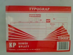 Typograf KP A6 01047 - Druki akcydensowe - miniaturka - grafika 2