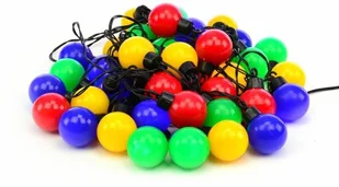Garthen Oświetlenie - łańcuch party 40 LED kolorowe - Lampy ogrodowe - miniaturka - grafika 2