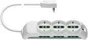 Listwy zasilające - VIMAR Vimar fp00530.c.b trzy uniwersalne, 6p17/11 i spb17 gniazd, biały - miniaturka - grafika 1