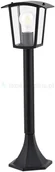 Lampy ogrodowe - Rabalux Taverna lampa stojąca zewnętrzna czarny przezroczysty 7128 - miniaturka - grafika 1