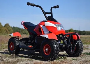 Super-Toys MEGA WIELKI QUAD MAVERICK Z NAPĘDEM 4X4, AMORTYZATORY, MIĘKKIE KOŁA,/BBH3588 BBH-3588-CZERWONY - Pojazdy elektryczne dla dzieci - miniaturka - grafika 24