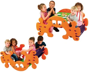 Feber Duży stół piknikowy - bujak Ghost 10242 - Place zabaw - miniaturka - grafika 2