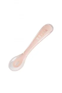 Beaba Łyżeczka silikonowa, 8m+, Pink - Sztućce dla dzieci - miniaturka - grafika 9
