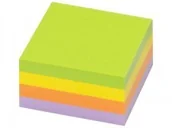 Etykiety samoprzylepne i bloki etykiet - TIERRA Kostka samoprzylepna Tres 75x75mm spring 400k KOSSP75 - miniaturka - grafika 1