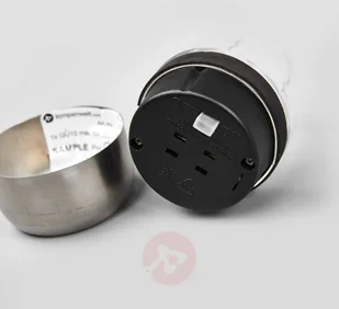 Lampenwelt com Ozdobne solarne lampy stołowe LED Pedas, 10 szt - Lampy ogrodowe - miniaturka - grafika 5