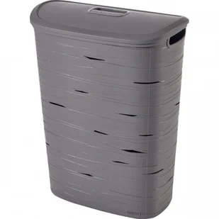 Curver Kosz na bieliznę Ribbon, szary, 49 l - Kosze na bieliznę - miniaturka - grafika 2