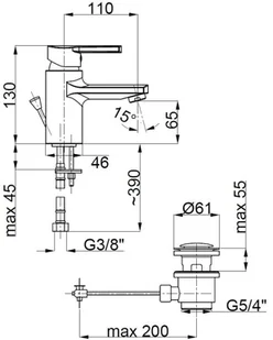 KFA Selen 4412-815-00 - Baterie umywalkowe - miniaturka - grafika 2